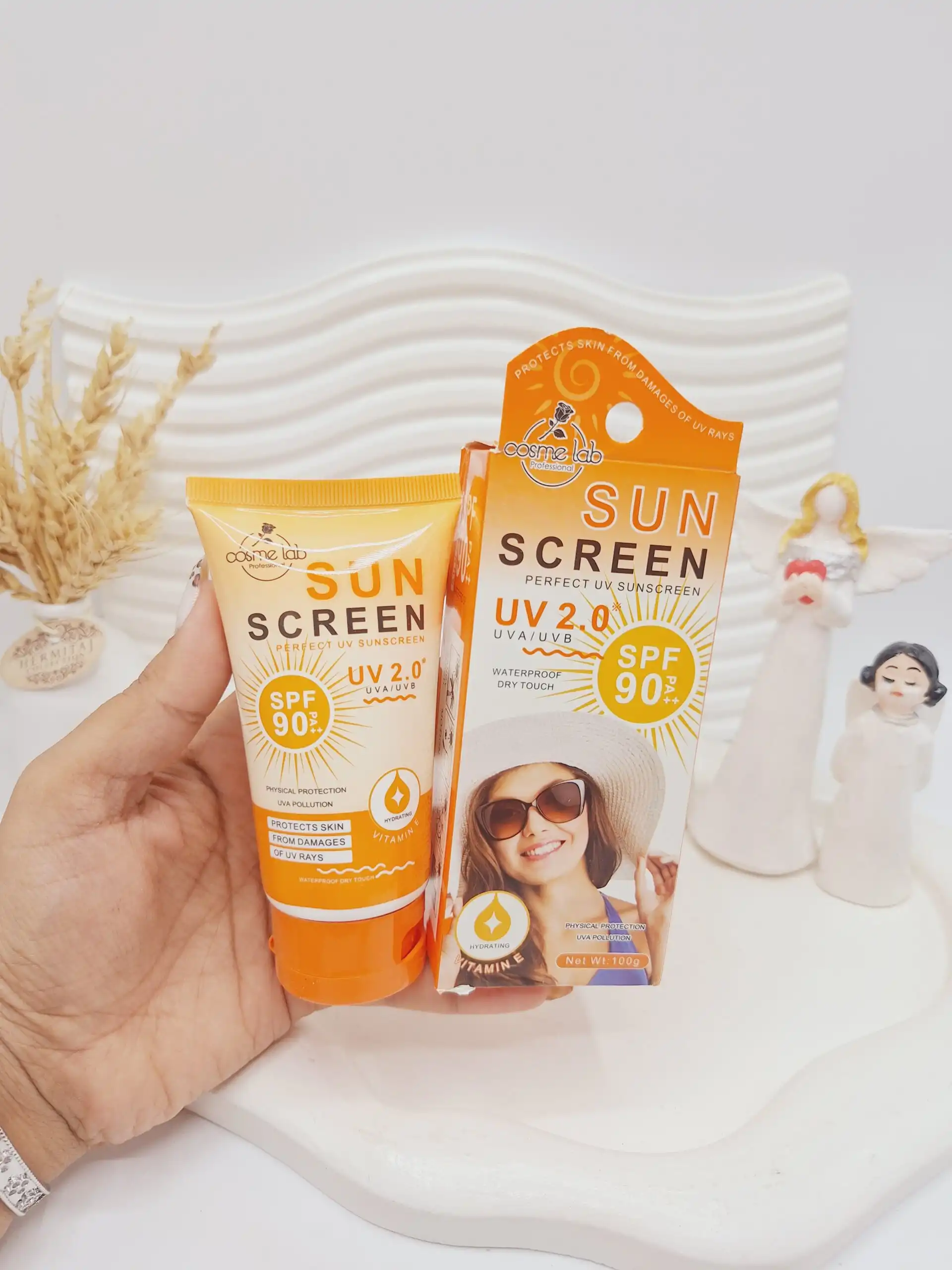 ضد آفتاب زنانه SCREEN SPF 90 کد 0016